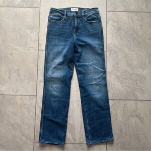FRAME Le High Straight Jeans